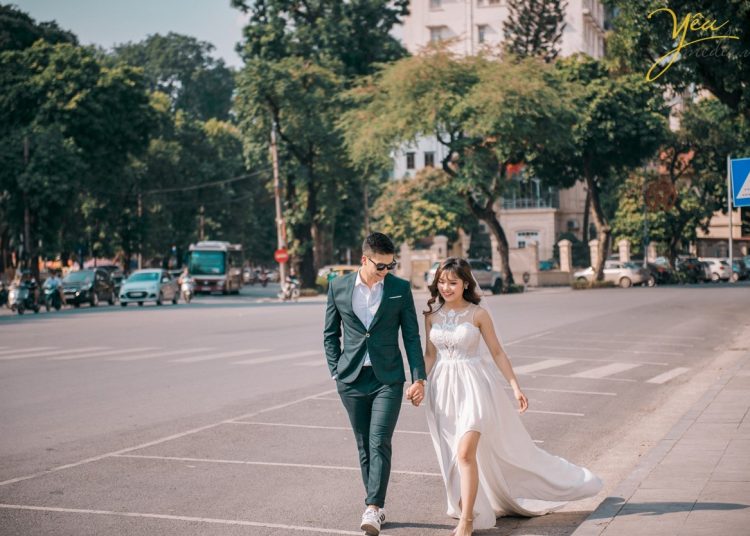 Street Style Phong cách chụp ảnh cưới hot 2020 1